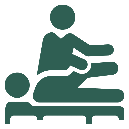 Logo for massage therapy.