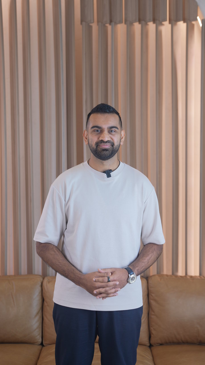 Dr. Niral Shah – chiropractor providing gentle spinal adjustments in Dubai