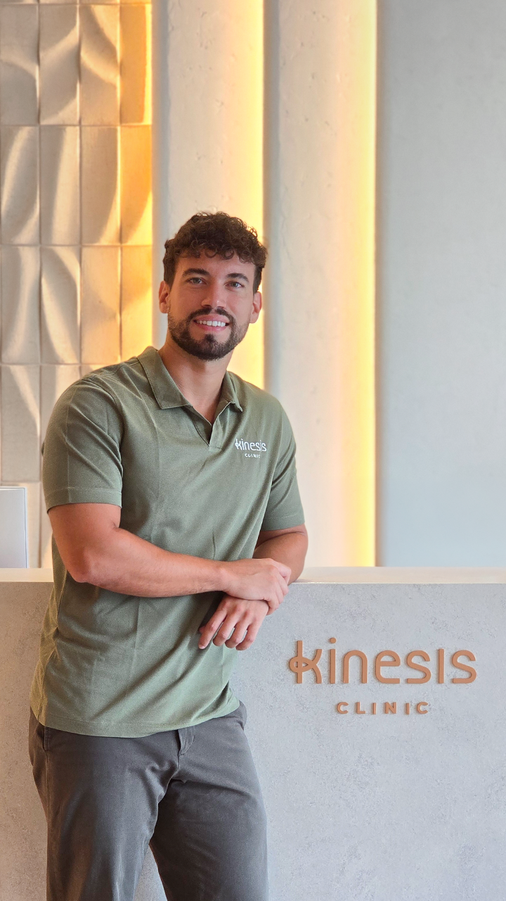 Marcos Jusdado, Senior Physiotherapist at Kinesis Clinic Dubai