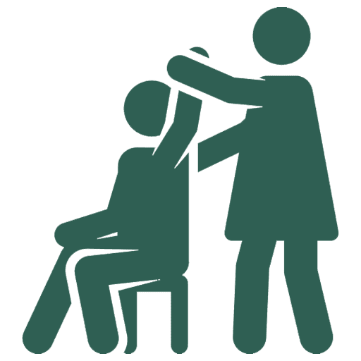 Logo of physiotherapy at Kinesis Clinic Dubai.
